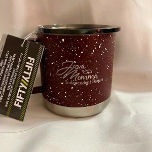 Java Momma Independent Barista FIFTY/FIFTY Stainless Steel Insulated Camp Mug